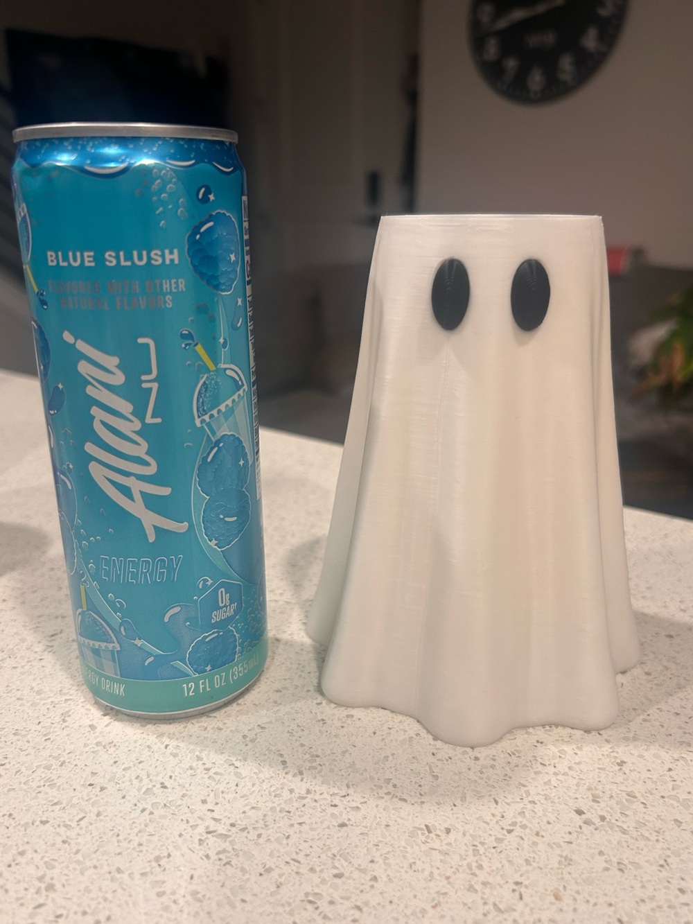 Cute Ghost Slim Can Holder Koozie 12oz
